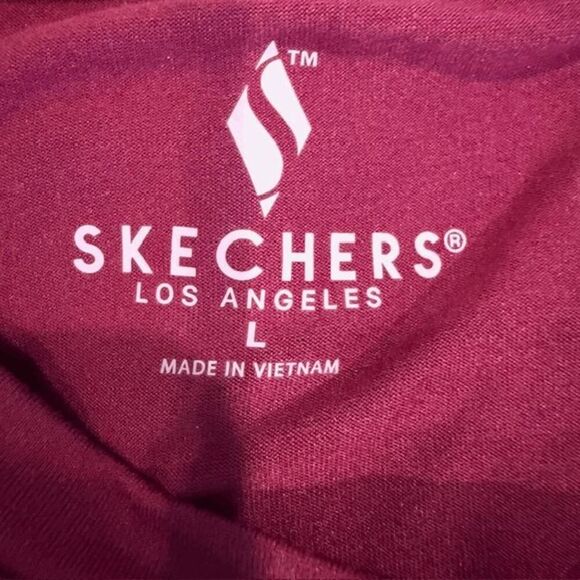 Skechers Active Long Sleeve Top Purple Go Run Lightweight Size Large - Picture 8 of 10